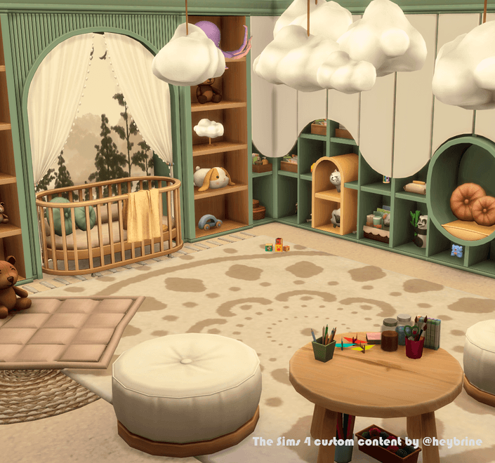 Скриншот мода Мебель для детской Curv Dreams Pack